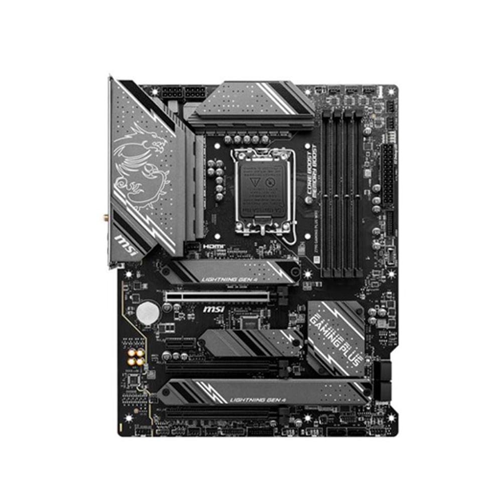 MSI Z790 Gaming Plus WIFI - Placa Base ATX DDR5 4 DIMM LGA 1700 para Juegos con Conectividad WiFi