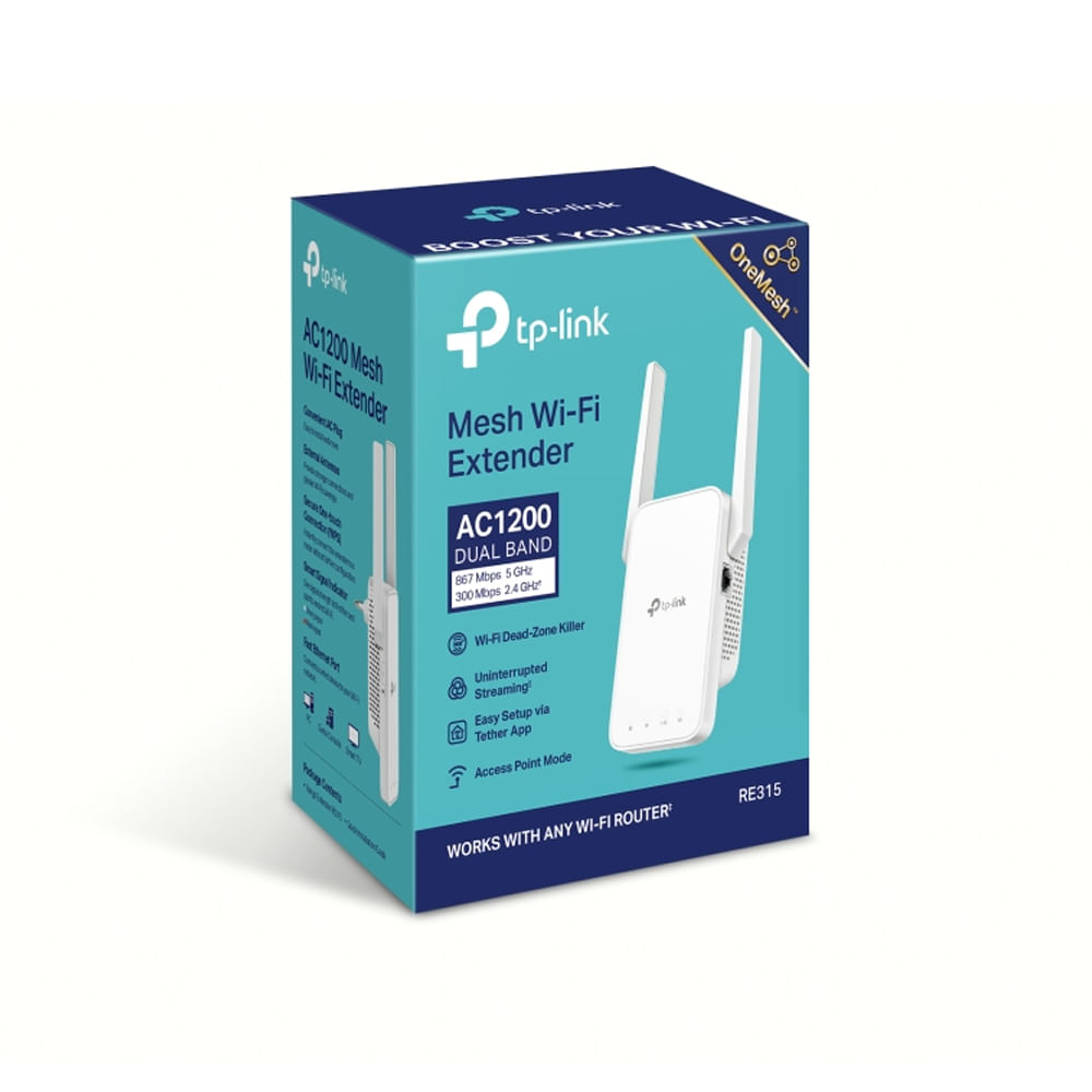 Extensor Wi-Fi TP-LINK RE315 AC1200 Conectividad Doble Banda
