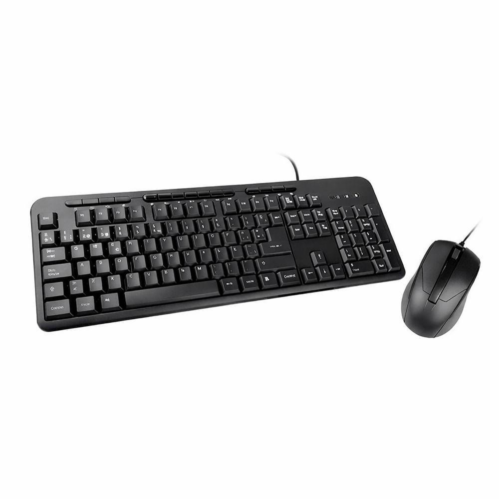 Teclado y ratón Xtech XTK-301S USB cableado multimedial español