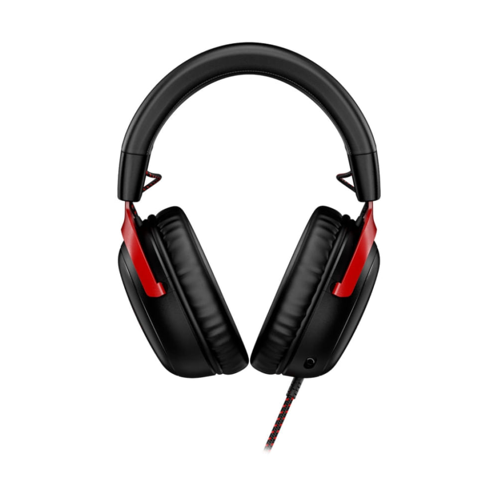 HyperX Cloud 3 Auriculares tamaño completo cableados USB 3,5 mm color negro y rojo