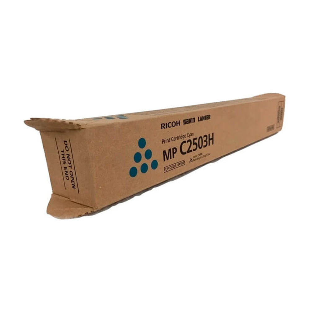Toner Ricoh Cyan MP C2503 C2003 C2004 9500 Páginas Alta Capacidad Calidad Profesional
