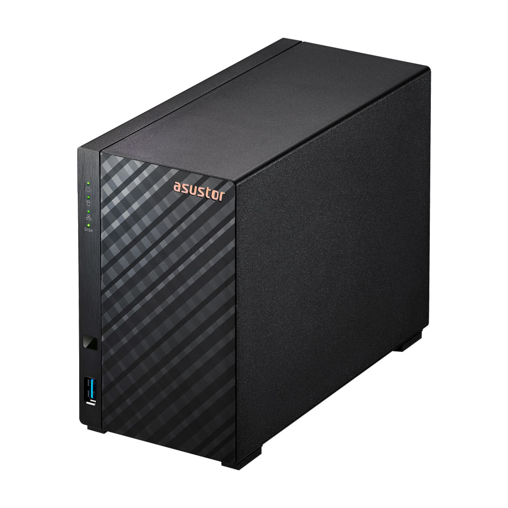 Nas Asustor AS1202T 2 bay capacidad 2 TB