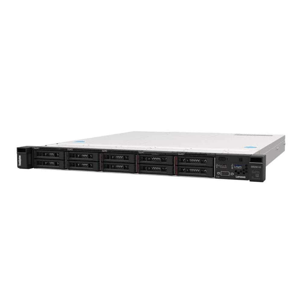 Servidor Lenovo ThinkSystem SR250 V3 6353P 8C 3.0GHz 8 Núcleos 16 Hilos Rack 1U