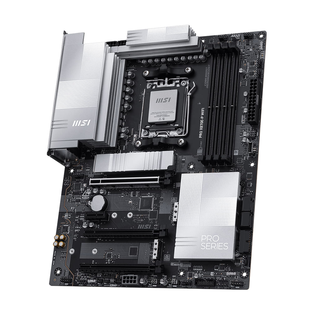 Motherboard MSI X870E GAMING PLUS WIFI, Chipset AMD X870E, Socket AMD AM5, ATX, conectividad WiFi