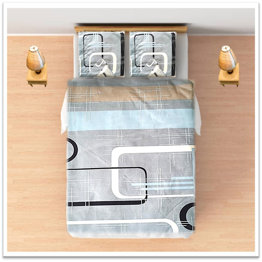 Juego de sabanas tamaño QUEEN cod 219