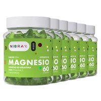 Citrato de Magnesio con Vitamina C para Niños en Gomitas 6 Frascos Nibray Kids