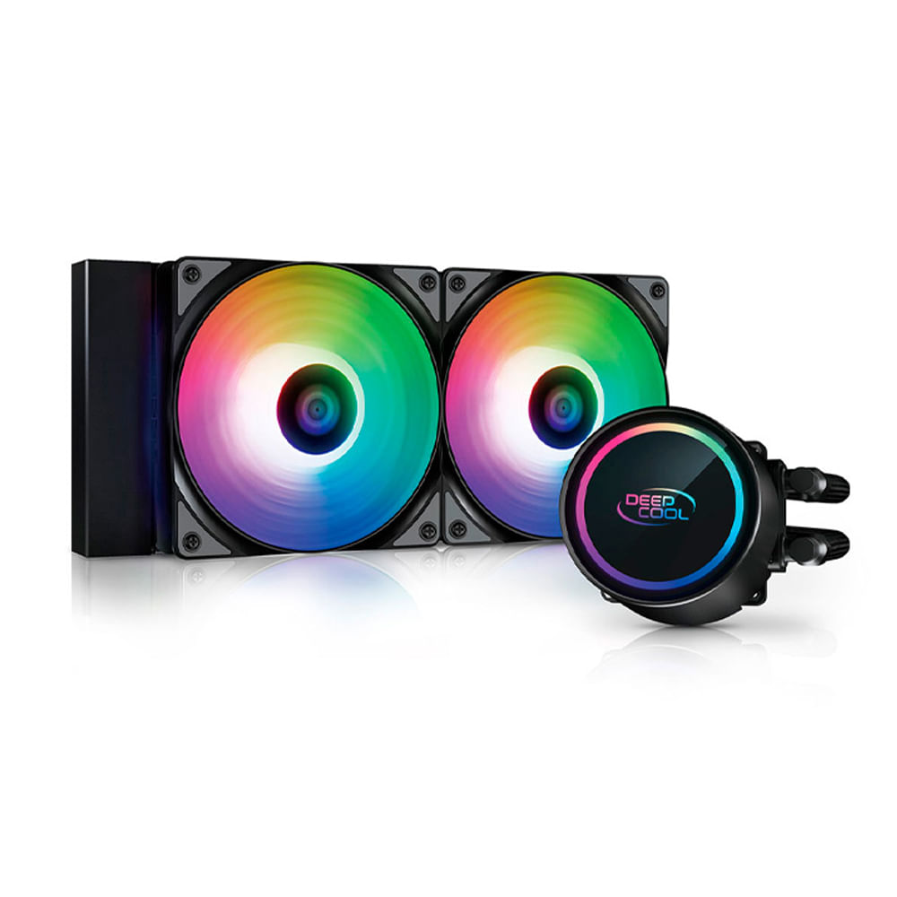 Sistema de enfriamiento líquido Deep Cool Gammaxx L240 A-RGB capacidad de 240mm