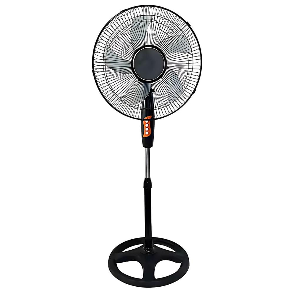 Ventilador Pedestal Regulable de 16 pulgadas 5 Aspas y 3 Velocidades