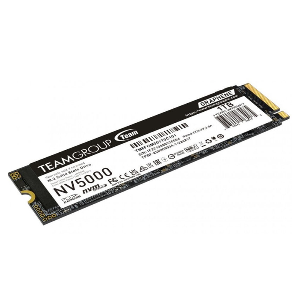 SSD TeamGroup NV5000 1TB M.2 NVMe PCIe 4.0 x4