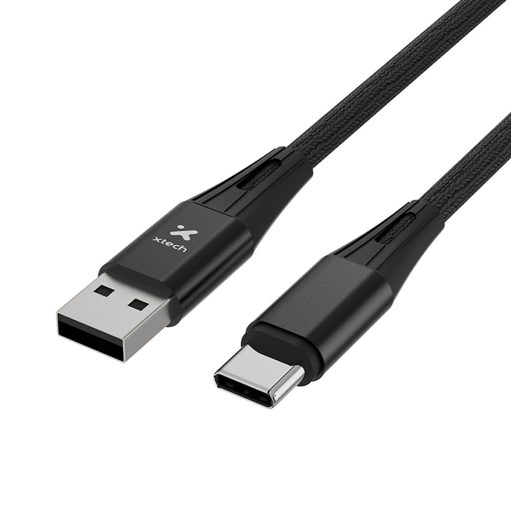 Cable USB Xtech 4 pin USB Type A 24 pin USB-C 1.8 m trenzado