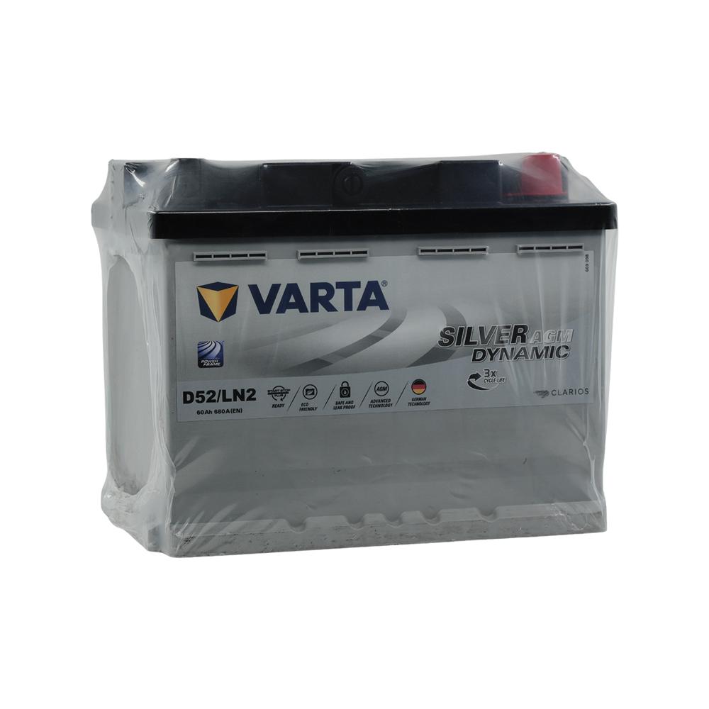Batería Auto VARTA AGM LN2 - D52/LN2 60AH/680CCA