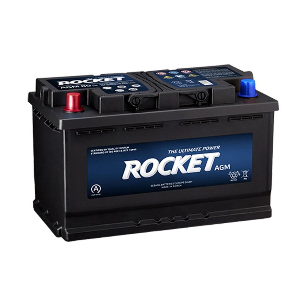 Batería Auto ROCKET AGM R4 Hyundai Staria 80AH/800CCA