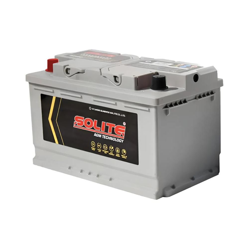 Batería Auto SOLITE AGM R4 Hyundai Staria 80AH/800CCA