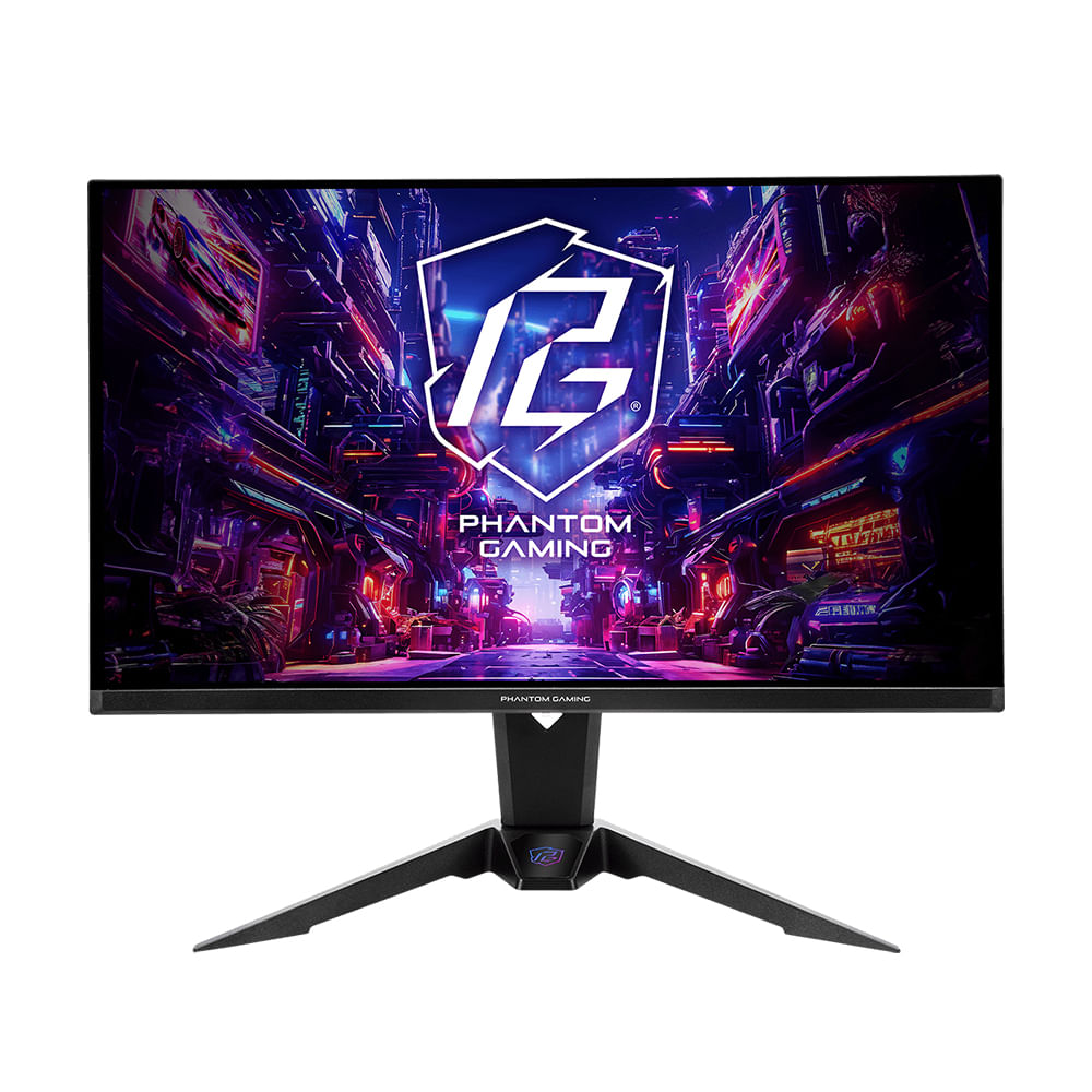 Monitor 27 Asrock PGO27QFV Phantom Gaming 2K QHD OLED 360Hz 0.03ms con audio y WiFi integrado