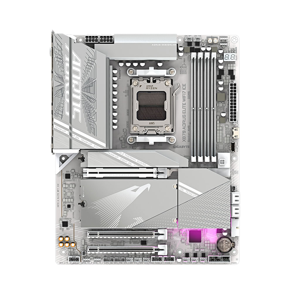 Placa base GIGABYTE X870E A ELITE WF7 potencia  D5