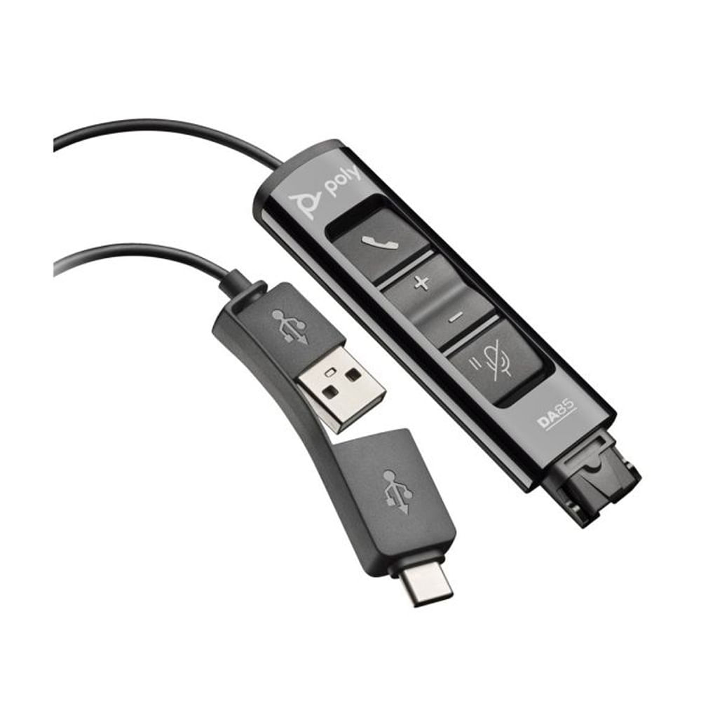 Tarjeta de sonido Poly DA75 USB-C USB-A para Laptop Victus y Pavilion Plus