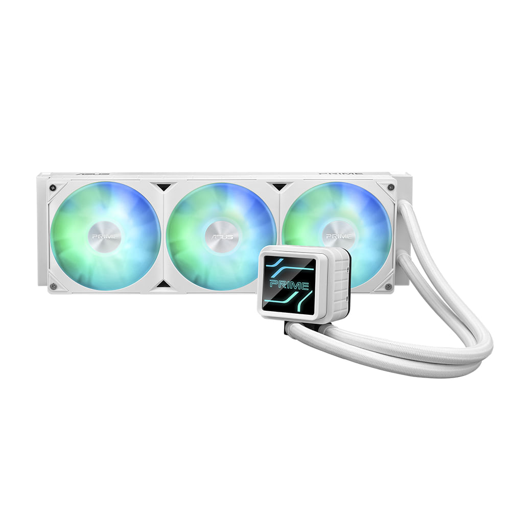 Cooler CPU ASUS PRIME-LC-360-ARGB-WHT con iluminación ARGB