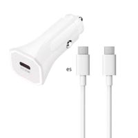 Cargador Para Auto 20w Con Cable Genérico