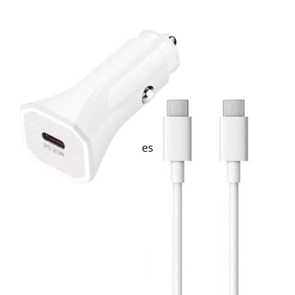 Cargador Samsung Para Auto 20w Con Cable Genérico