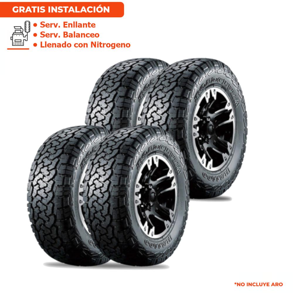 Pack de 4 Llantas 235/65R17 ROADCRUZA RA1100 108T
