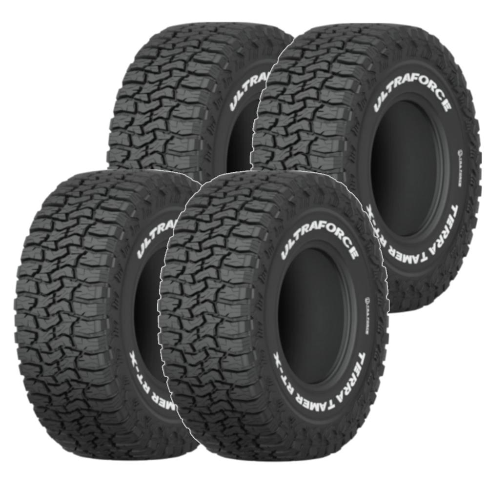 Pack de 4 Llantas LT285/75R16 ULTRAFORCE TERRA TAMER RT-X 126/123Q