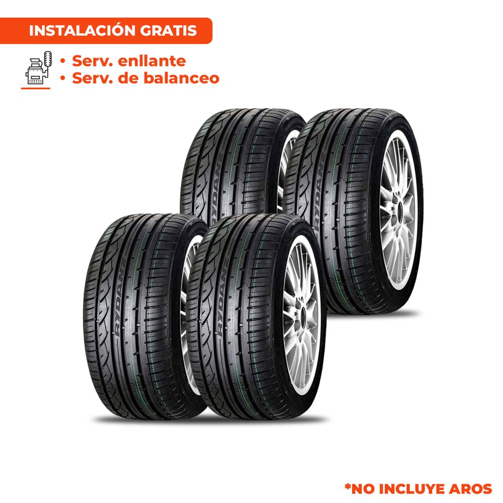Pack de 4 Llantas 205/45ZRF17 RYDANZ ROADSTER R02 88W RUN FLAT