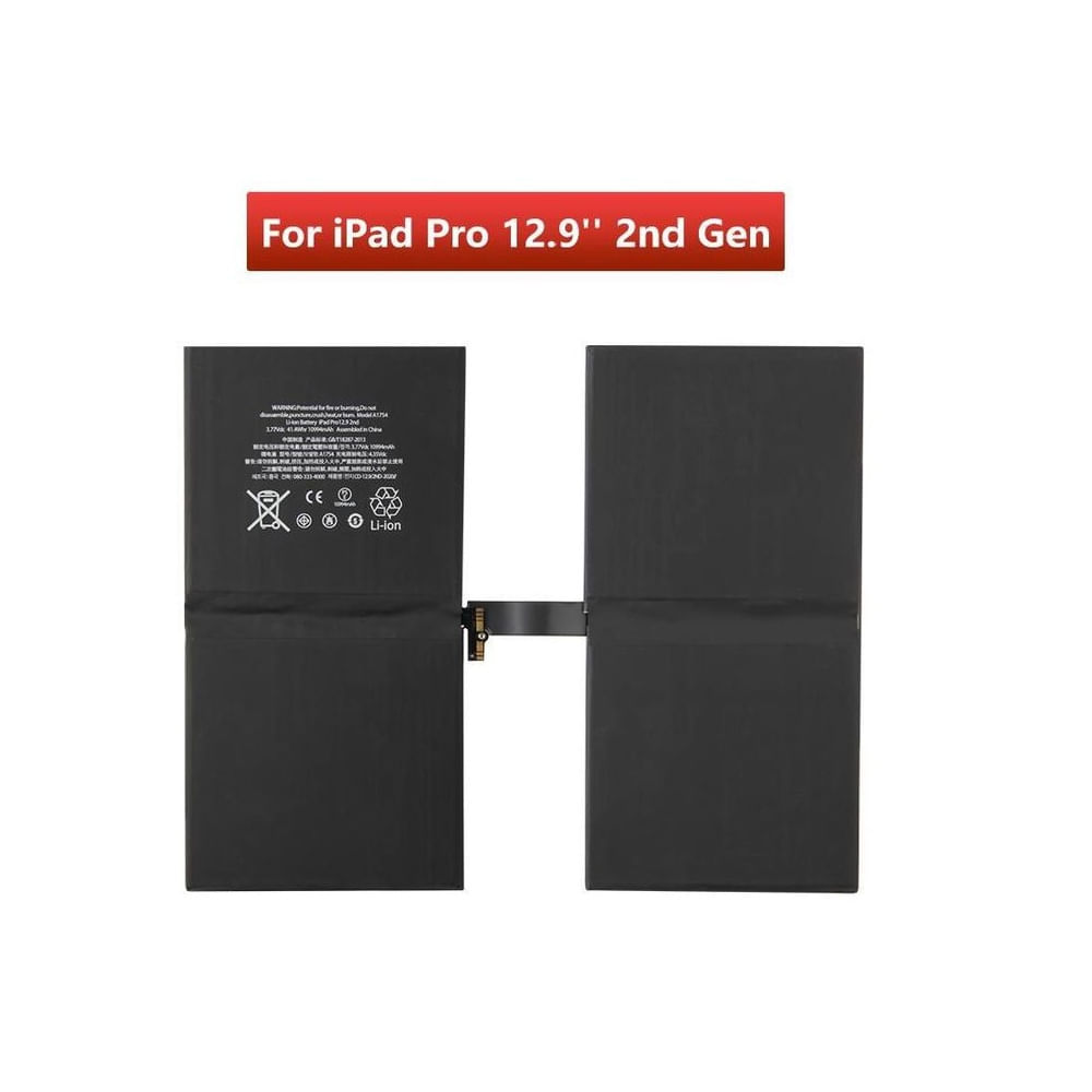BATERIA IPAD PRO 12.9 (2 GEN) TORIGINAL-SM NUEVO-NEGRO.