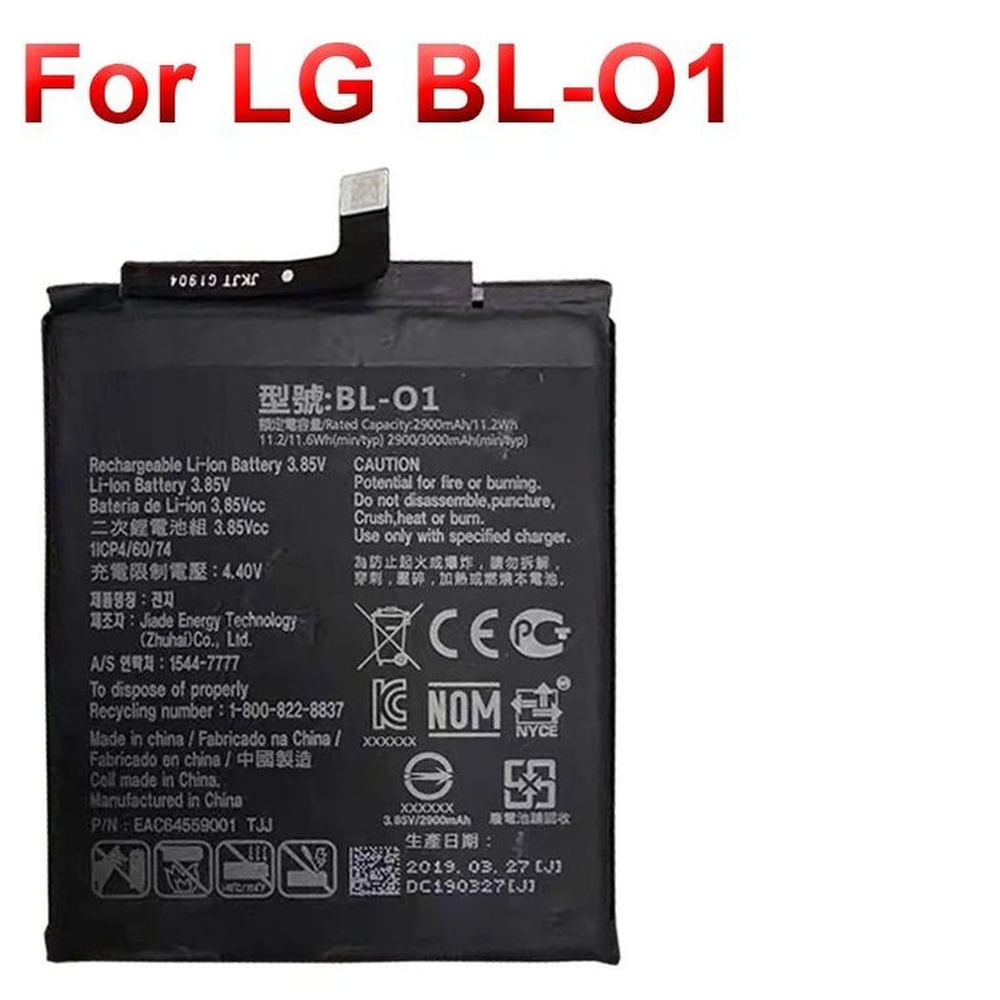 BATERIA LG K20 2019 BL-01 TORIGINAL-SM NUEVO