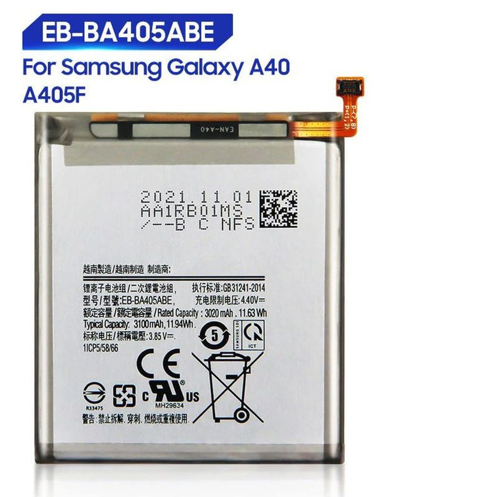 BATERIA SAMSUNG  A40  TORIGINAL-SM NUEVO