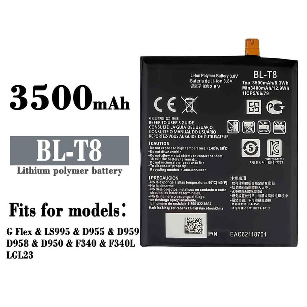 BATERIA LG FLEX BL-T8 TORIGINAL-SM NUEVO