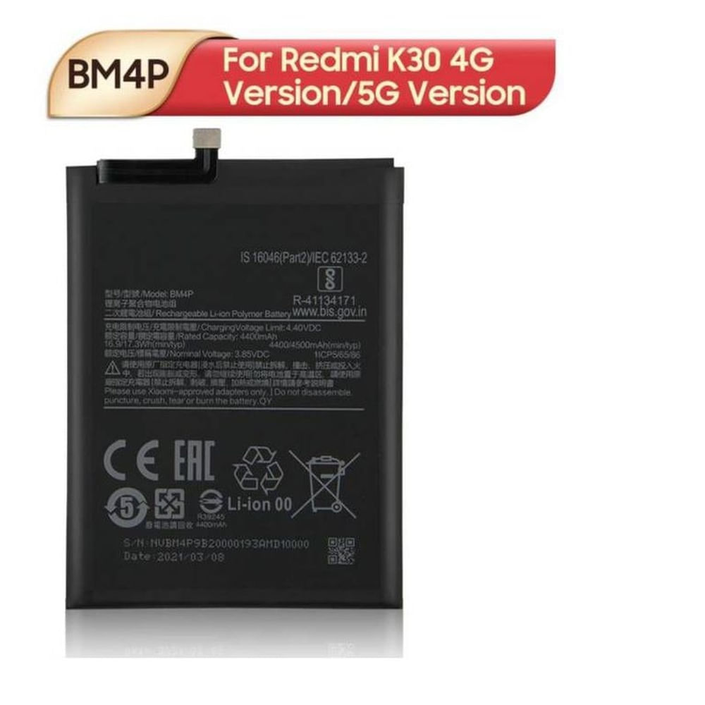 BATERIA K30 - BM4P TORIGINAL-SM NUEVO-NEGRO