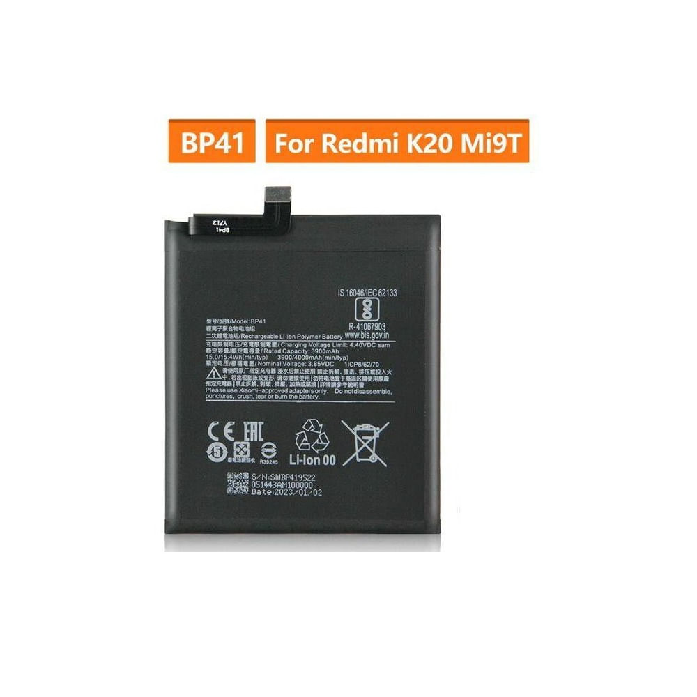 BATERIA K20 -MI 9T -  BP41 TORIGINAL-SM  NUEVO-NEGRO