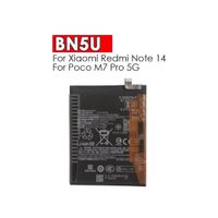 BATERIA REDMI NOTE 14 5G - M7 PRO BN5U  NUEVO - NEGRO