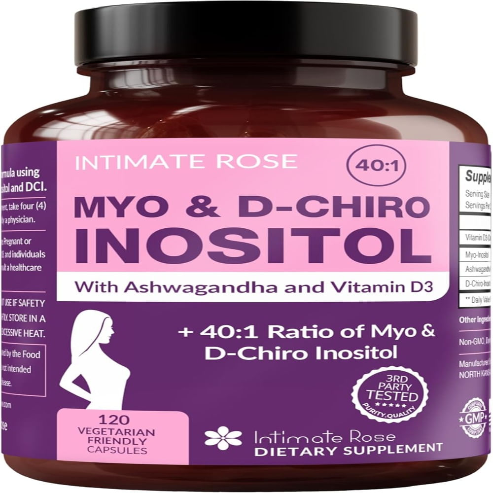 Intimate Rose Myo  D Chiro Inositol 120 caps
