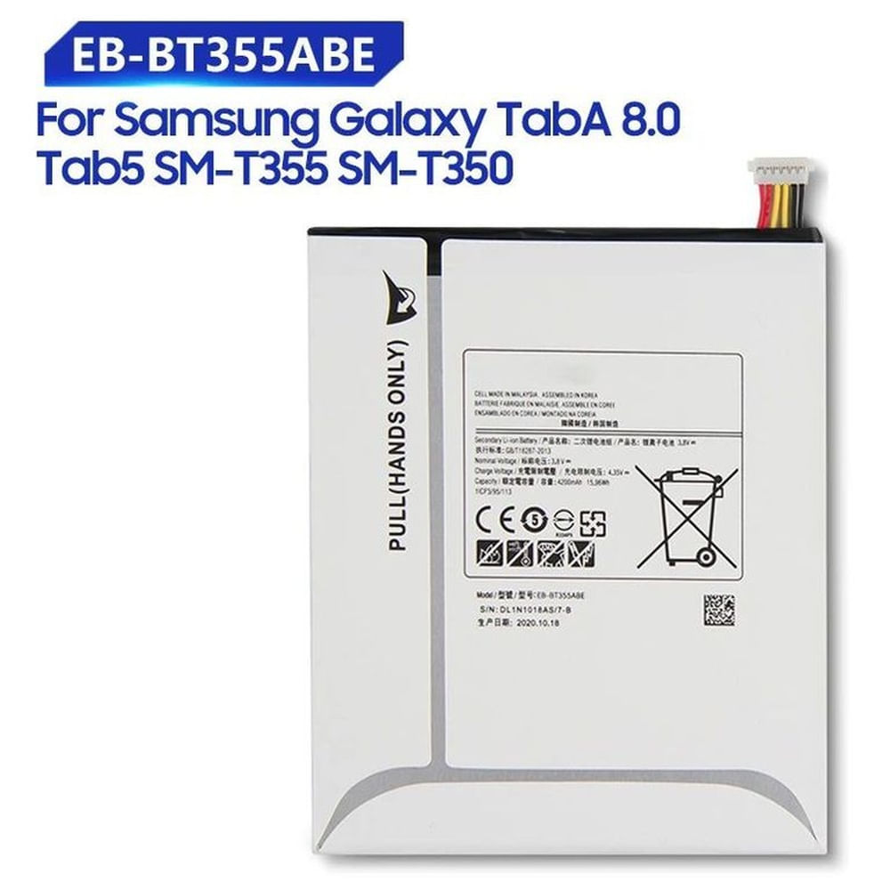 BATERIA SAMSUNG GALAXY TAB A 8.0 (T350) - NUEVO