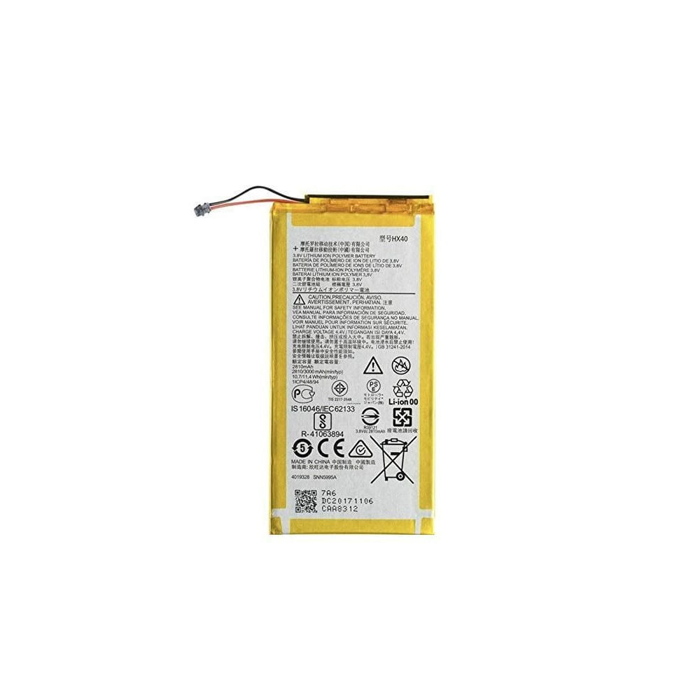 BATERIA MOTOROLA X4 TORIGINAL-SM NUEVO-NEGRO