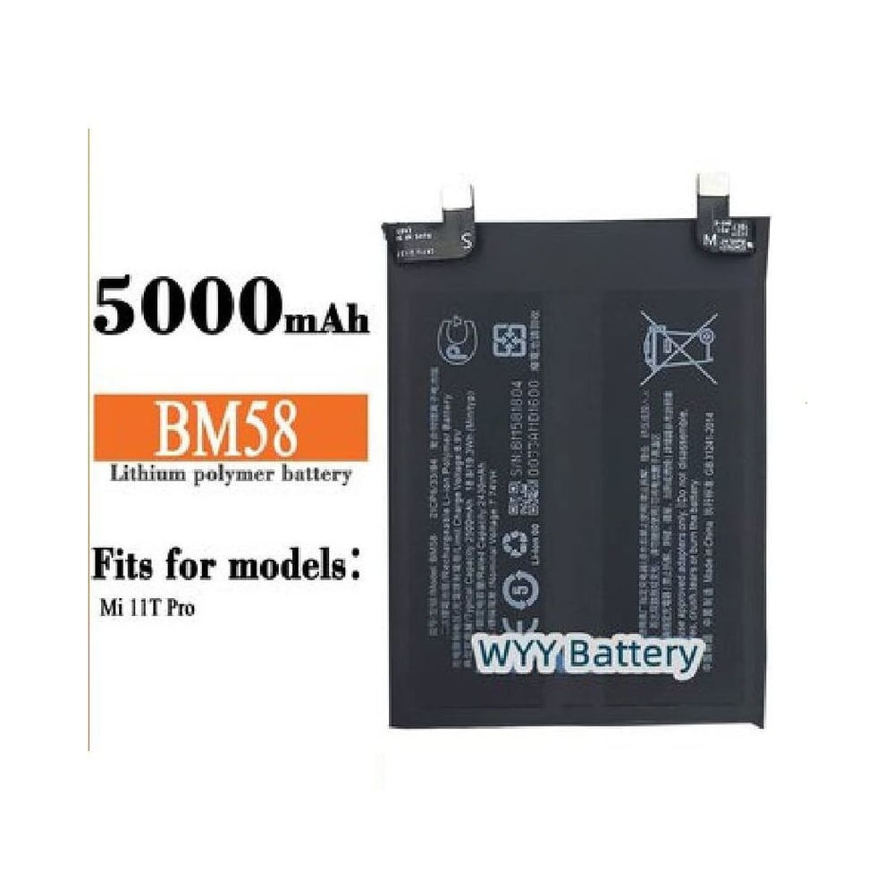BATERIA MI 11T PRO  BM58  NUEVO