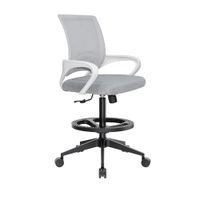 Silla Atlantis Cajero Blanco y Gris Bn An Althea Confort