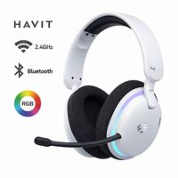Audífonos Gamer HAVIT FUXI H7 RGB Bluetooth 5.4 Five Mode RGB