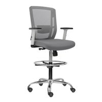 Silla Cajero Delphi II Gris Bc Ac Althea Confort