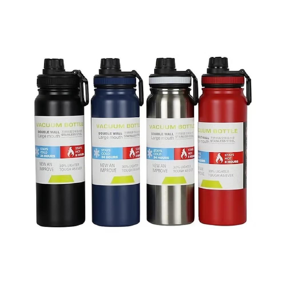 Botella de agua deportiva con aislamiento de 800 ml
