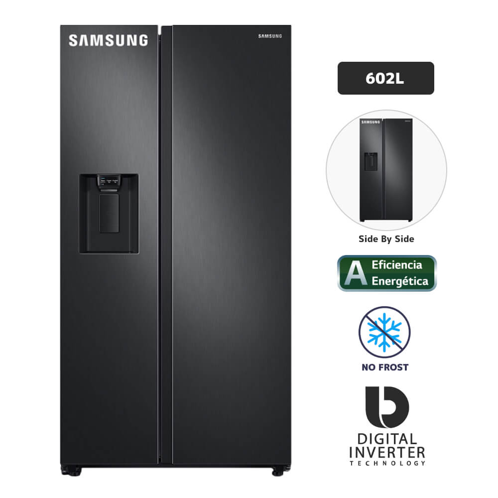 Refrigeradora Samsung All Around Cooling 602Lt Negra RS60T5200B1