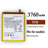 BATERIA MOTOROLA G PUR  NT40  NUEVO-AMARILLO.