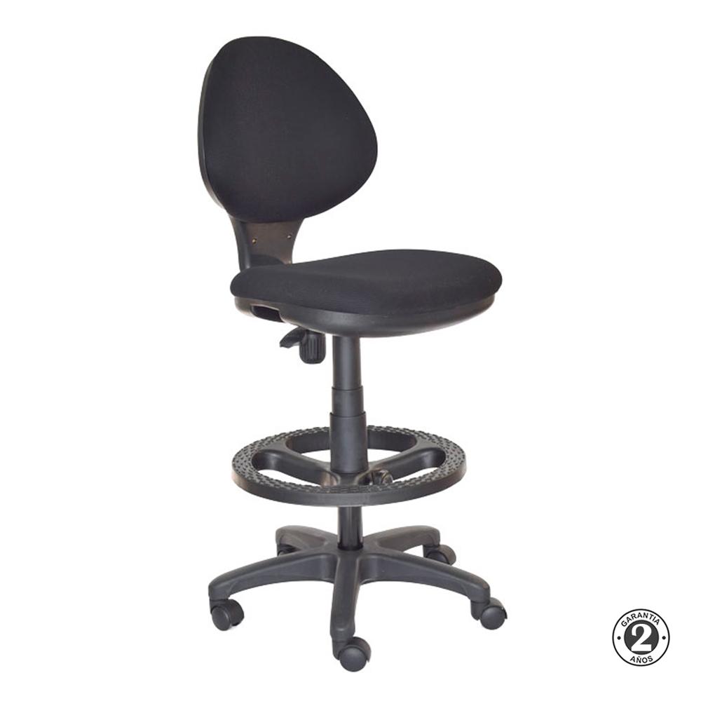 Silla Focus Cajero Sin Brazo Bn An Negro Althea Confort