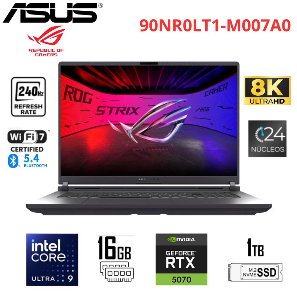 NB ASUS ROG STRIX G18 G815LR-S9118W ULTRA9-275 SSD1TB 16GB RTX5070T-12GB