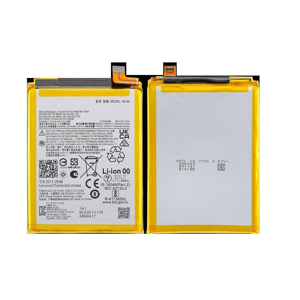 BATERIA MOTO G41 / G32 NC50 TORIGINAL-SM NUEVO