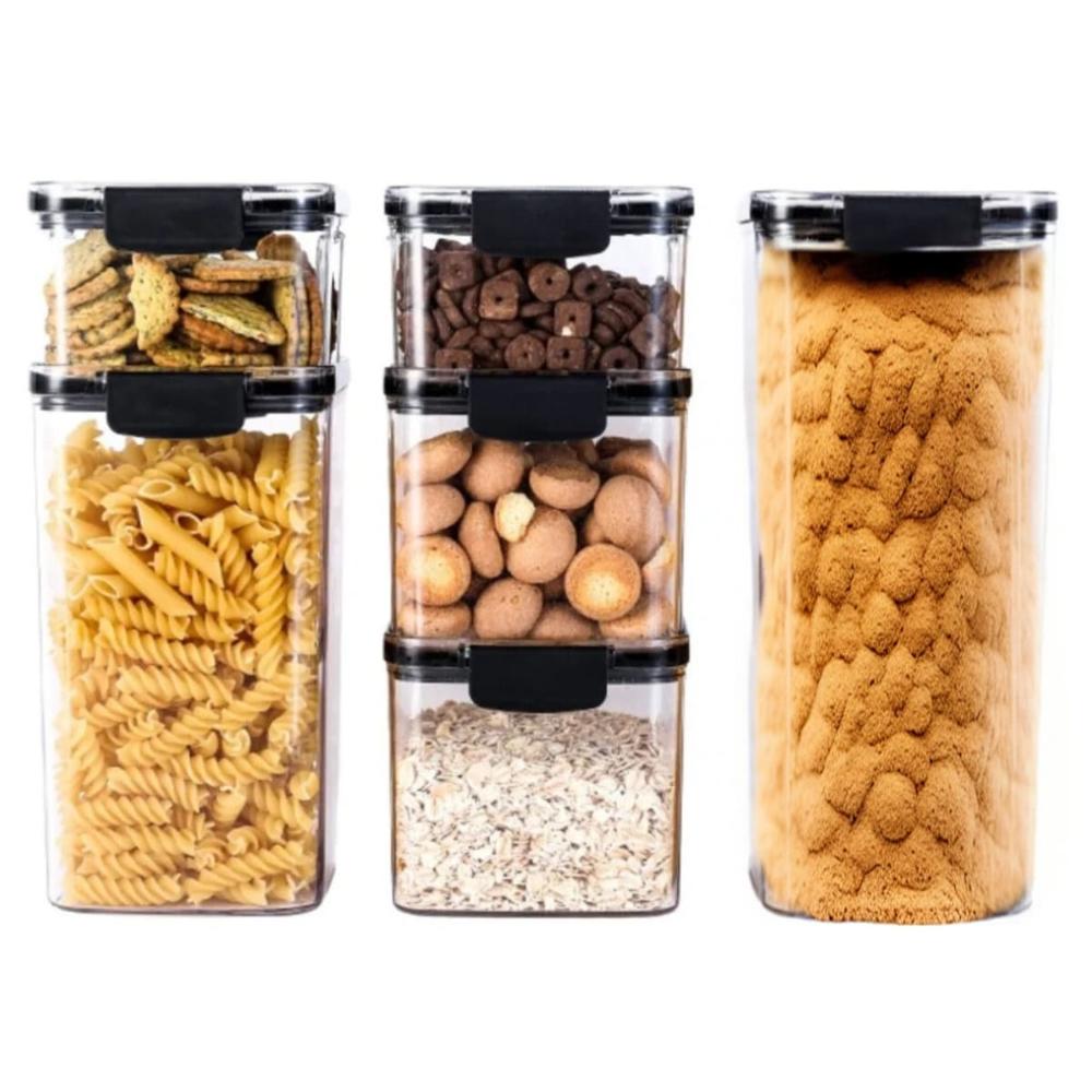 Set de 6 Frascos Herméticos Auris 4120001