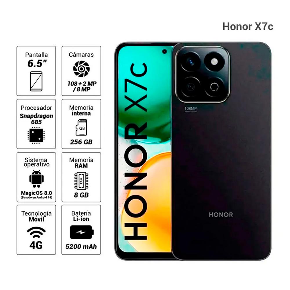 CELULAR HONOR X7C 8RAM 256GB