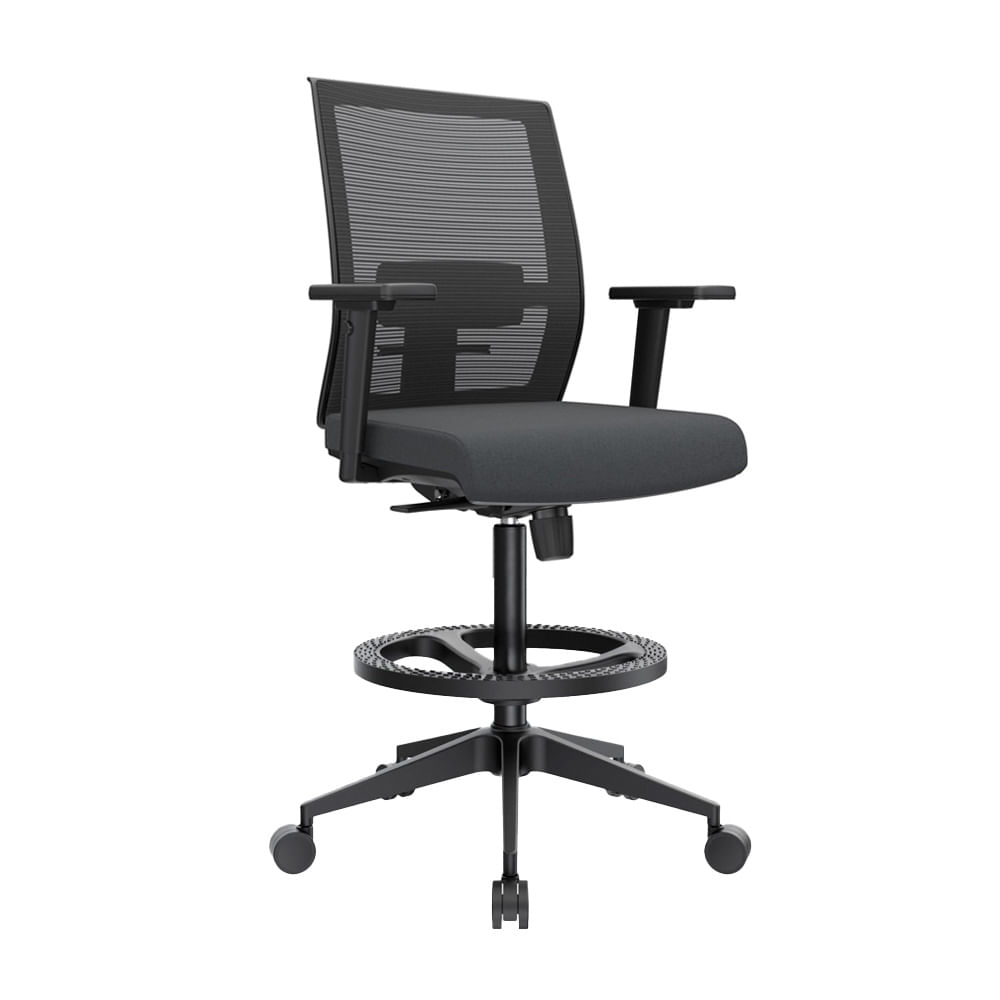 Silla Cajera Noha Ergonómica Negro Bn An Althea Confort