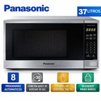 HORNO MICROONDAS  PANASONIC NN-SB646SRPK 37L SILVER